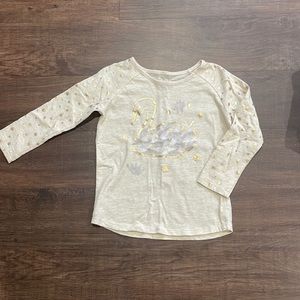 3T Girls Egg Swan Shirt